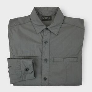 Triple‎ Aught Design Tradecraft Shirt Long Sleeve Button Up Tactical Gray Small